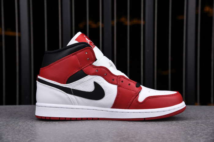 air jordan 1 mid chicago (2020) - 554724-173