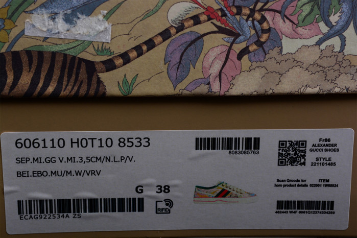 G*u*i low-top x tennis 1977 low-top sneaker 687624-utc10-5260