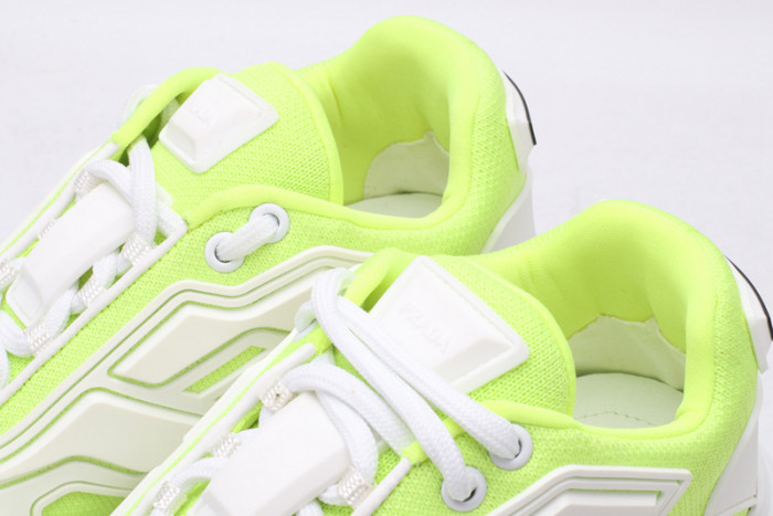 pra cloudbust thunder knit white and fluorescence green