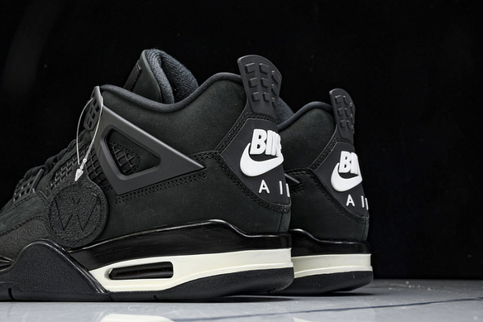 Nigel Sylvester × Nike Air Jordan 4 Retro OG Black ‘Brick By Brick’ HF4340-001