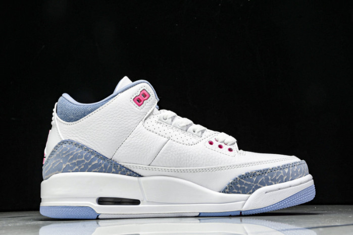 AIR Jordan 3 Retro White Cobalt Bliss HQ0784