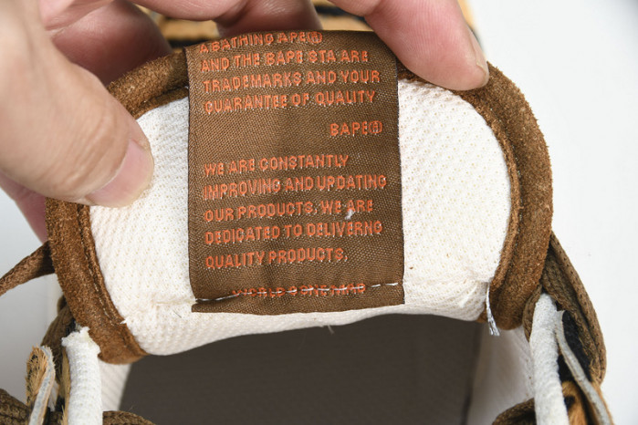 bape sta low sneaker 191042-013