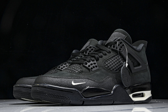 Nigel Sylvester × Nike Air Jordan 4 Retro OG Black ‘Brick By Brick’ HF4340-001