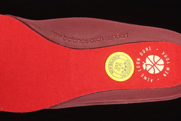 new balance 550 aime leon dore white navy red bb550a3