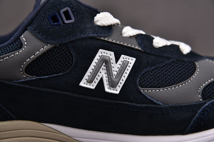 new balance 992 navy grey - m992gg