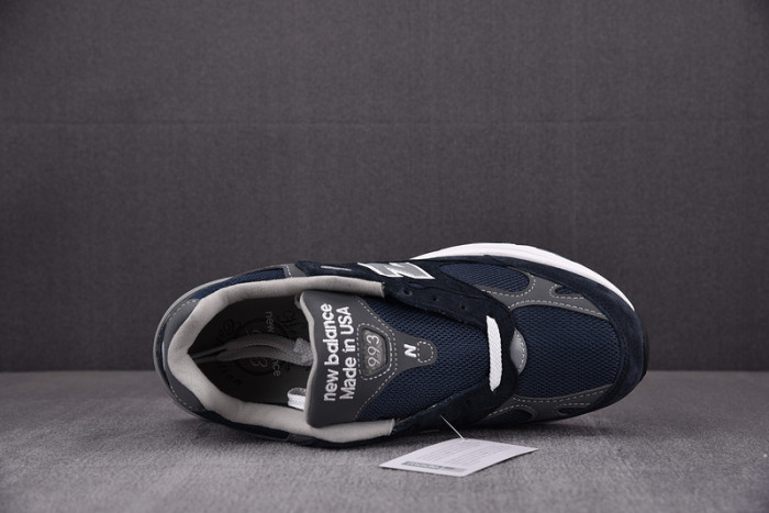 new balance 993 kith navy - mr993nv