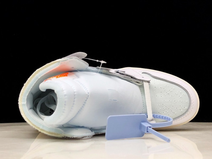 air jordan 1 retro high ofw white aq0818-100