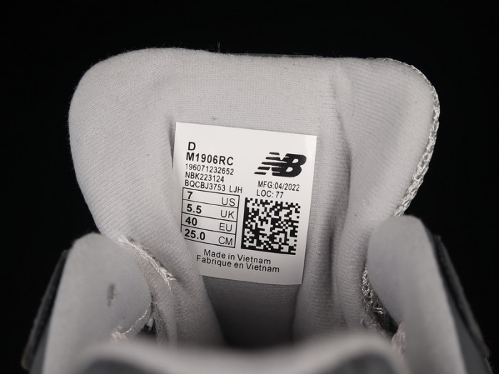 new balance 1906r grey navy - m1906rc