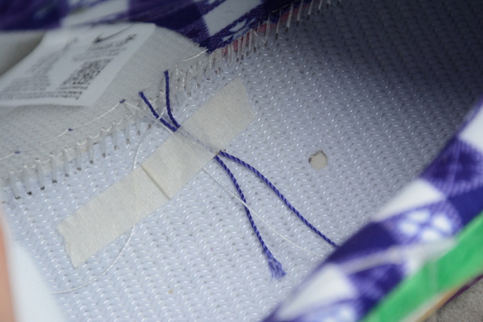 nike duck low pro purple yellow 318403-137