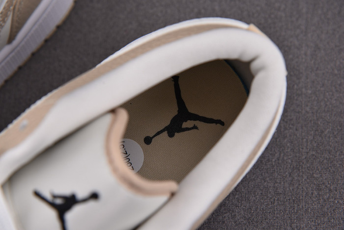 air jordan 1 low se sail rattan fb7168-121