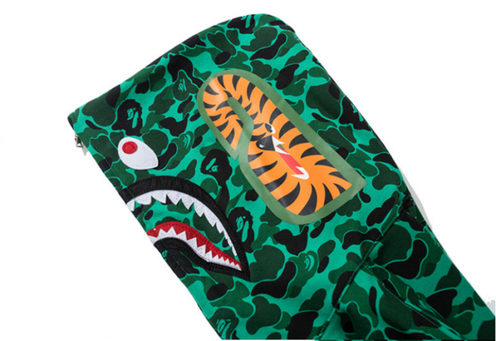 bape abc shark full zip hoodie ba586210