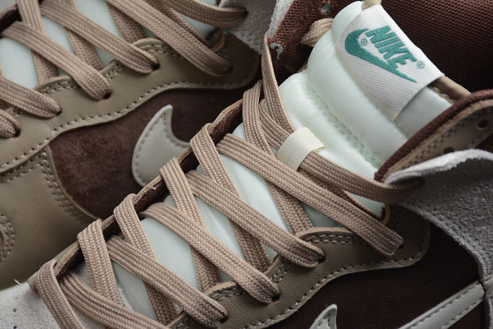 nike dunk high light chocolate - dh5348-100