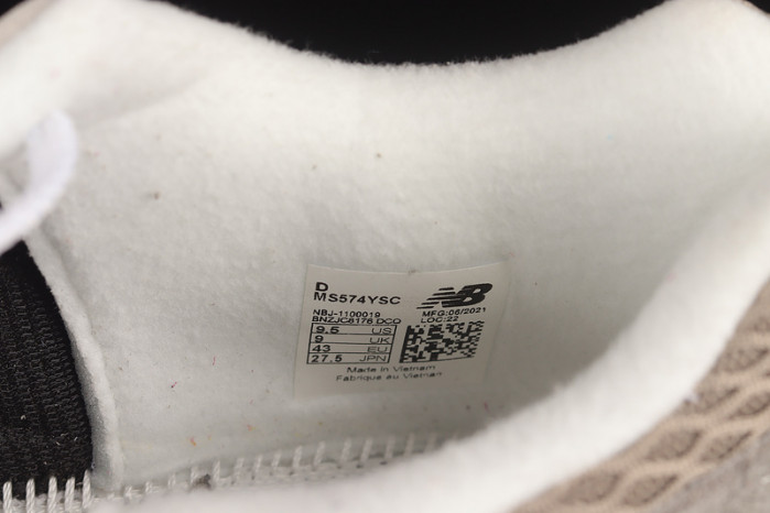 new balance 574 salehe bembury yurt shark skin ms574ysc