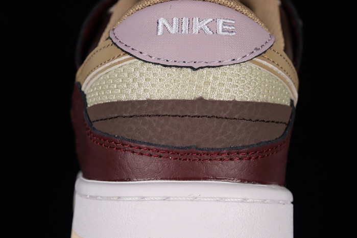 nike dunk low scrap latte - dh7450-100