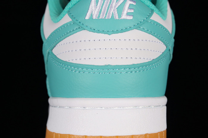 nike dunk low white turquoise (w) - dv2190-100