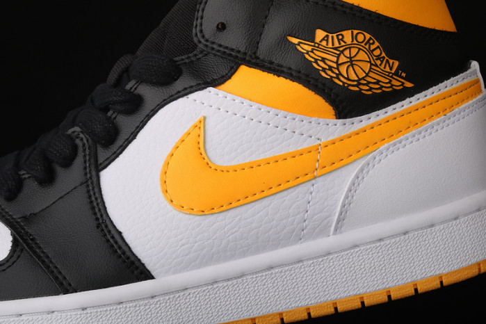 air jordan 1 mid laser orange black (w) cv5276-107