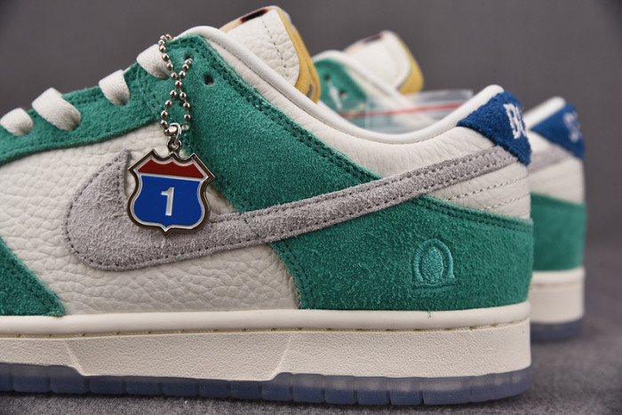 nike dunk low kasina neptune green cz6501-101