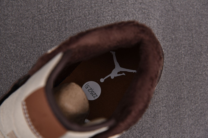 air jordan 1 mid cream dark chocolate do6699-200