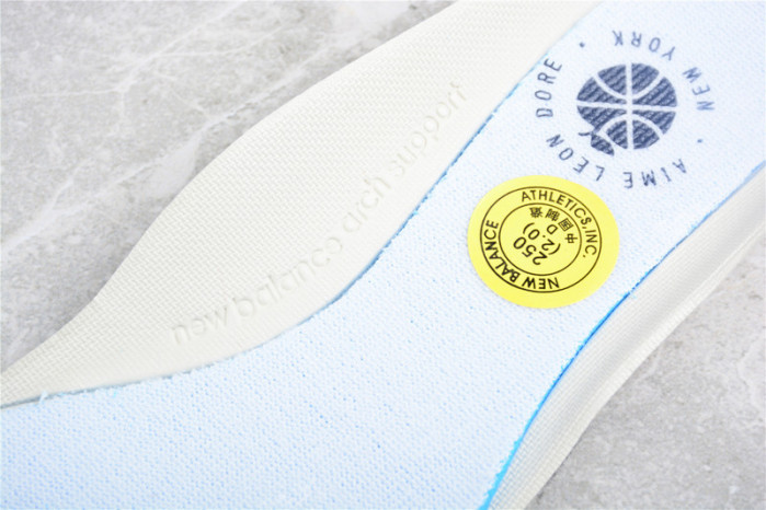 new balance 550 aime leon dore white navy bb550alf