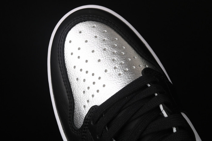 air jordan 1 retro high silver toe (w) - cd0461-001
