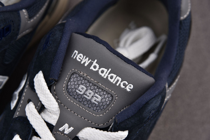 new balance 992 navy grey - m992gg