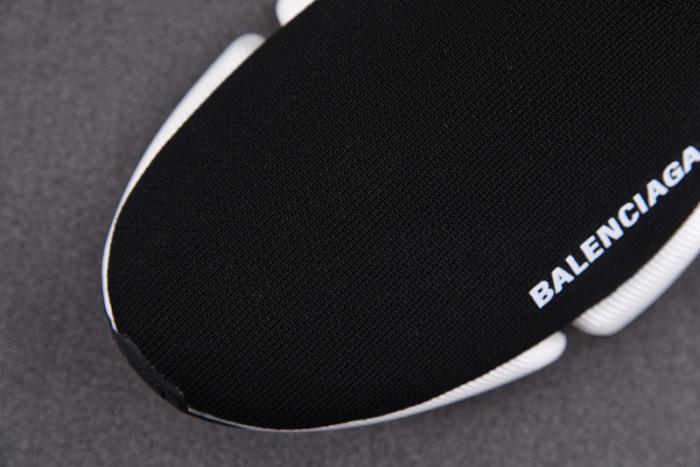 blcg speed sneaker black and white