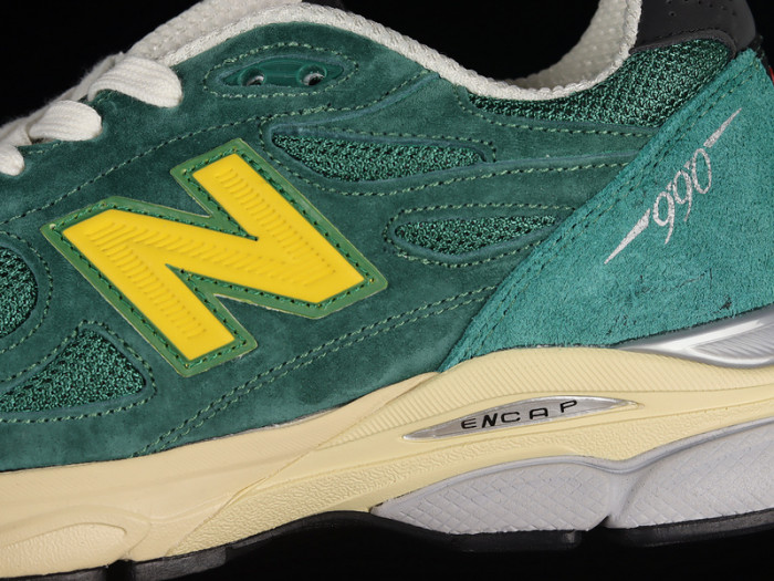 new balance 990v3 made in usa green yellow m990gg3