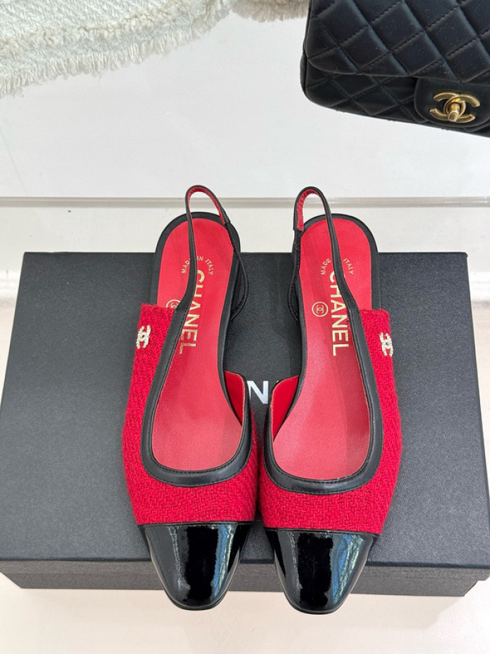 CHANE1 SLINGBACKS T0425-122