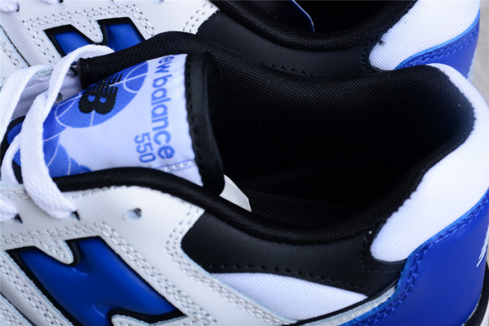 new balance 550 white royal black - bb550hn1