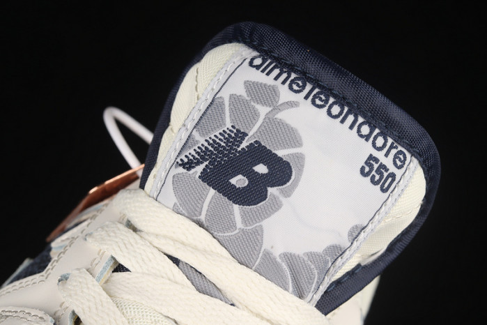 new balance 550 aime leon dore white navy bb550alf-01