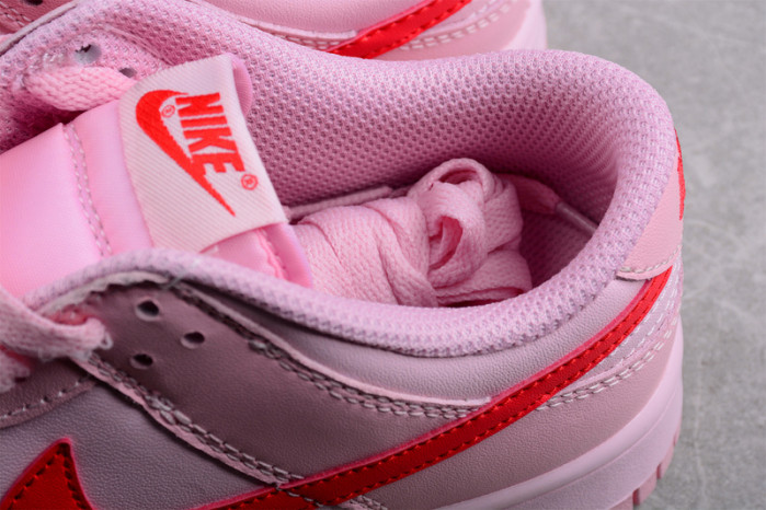nike dunk low “triple pink” gs dh9765-600