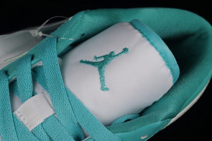 air jordan 1 low turquoise dc0774-132