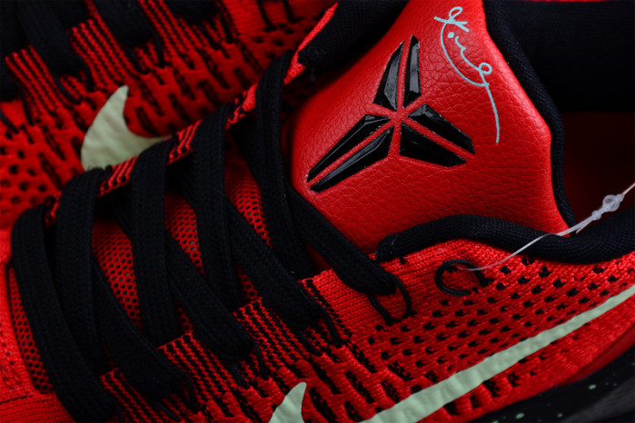 nike kobe 9 elite low university red - 639045-600