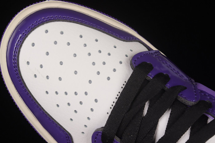 air jordan 1 high zoom air cmft purple patent (w) ct0979-505