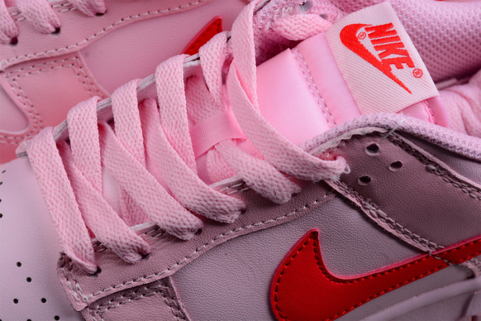 nike dunk low “triple pink” gs dh9765-600