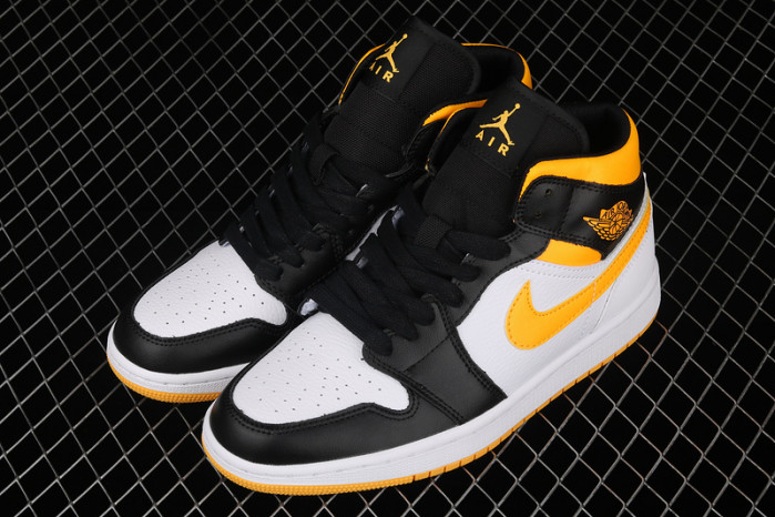 air jordan 1 mid laser orange black (w) cv5276-107