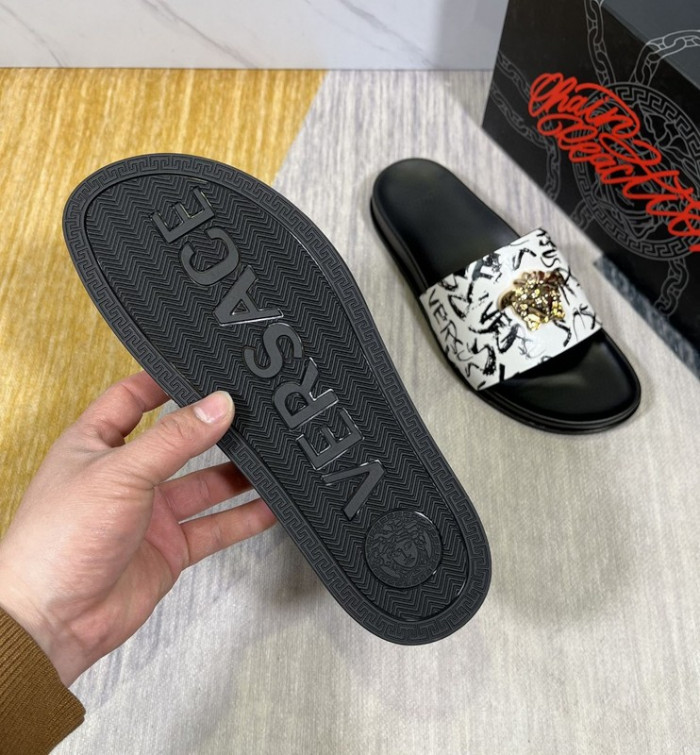 versace slippers