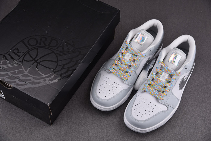 jordan 1 low se tear away silver - dx6070-101