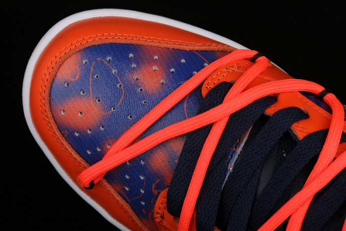 ofw x nike sb dunk low orange perple white ct0856-801