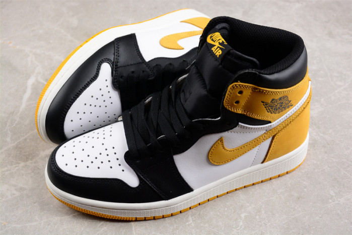 jordan 1 retro high og yellow ochre 555088-109