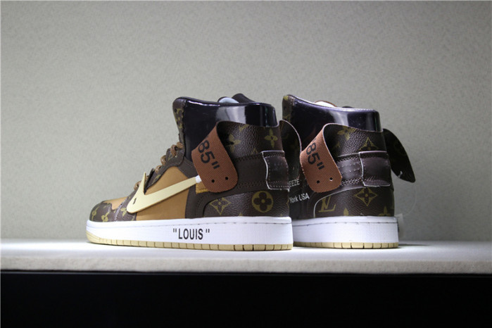 l**is V*t*n x ow x air jordan 1 customs mens aq0818-202