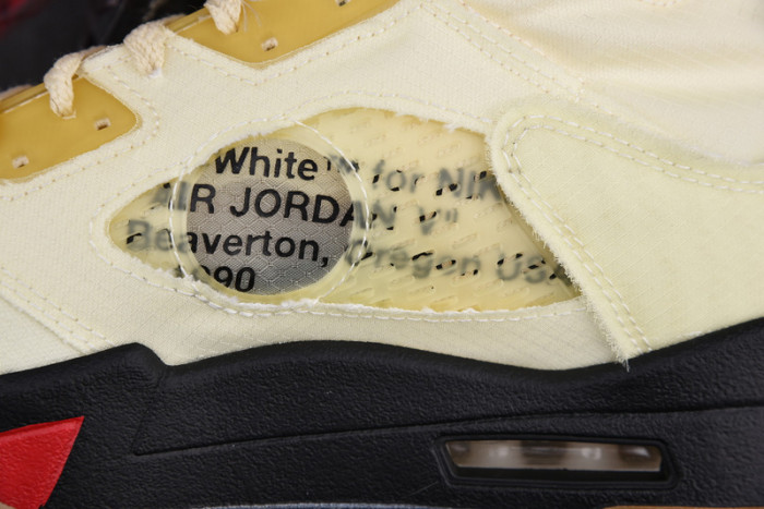 air jordan 5 retro ofw sail dh8565-100