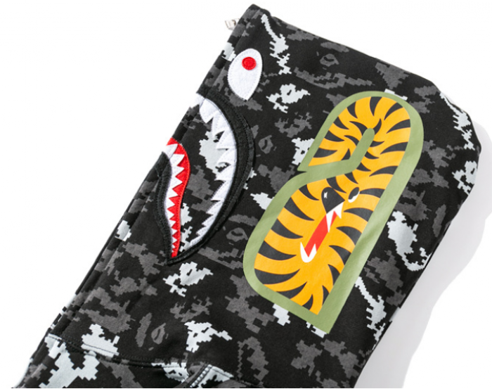 bape abc shark full zip hoodie