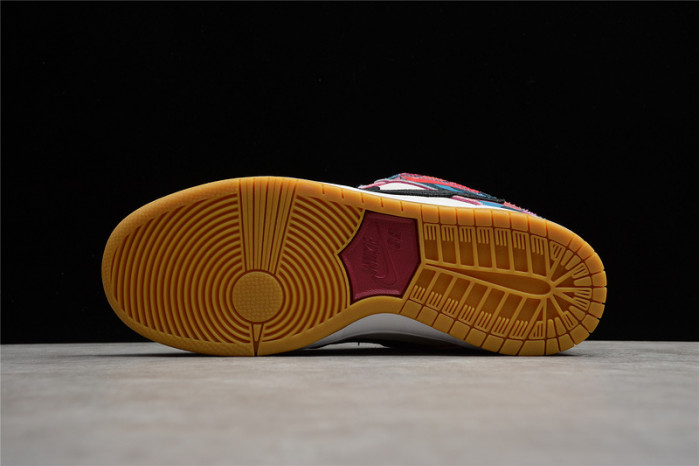 nike sb dunk low pro parra abstract art (2021) - dh7695-600