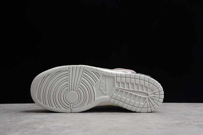 nike dunk low lthr ow grey em1602-113