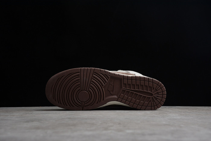 nike dunk high light chocolate - dh5348-100