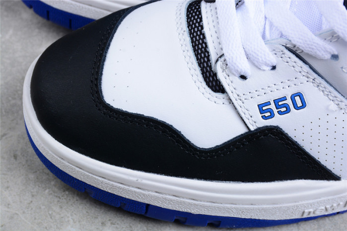 new balance 550 white royal black - bb550hn1