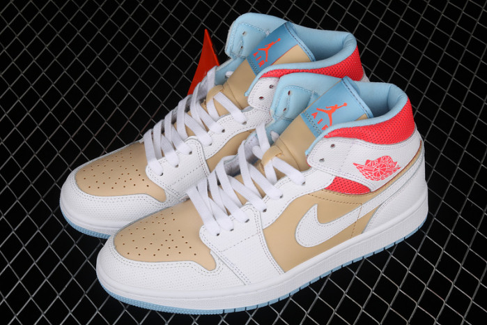 air jordan 1 mid se sesame (w) cz0774-200