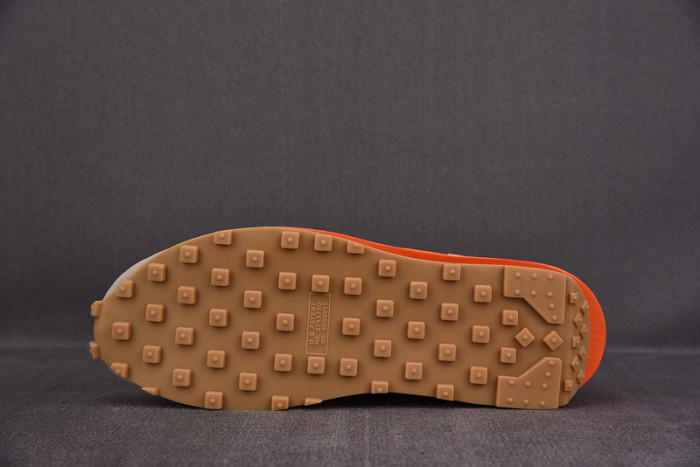 nike ldwaffle clot sacai net orange blaze - dh1347-100