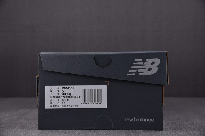 new balance 57/40 team black - m5740cb